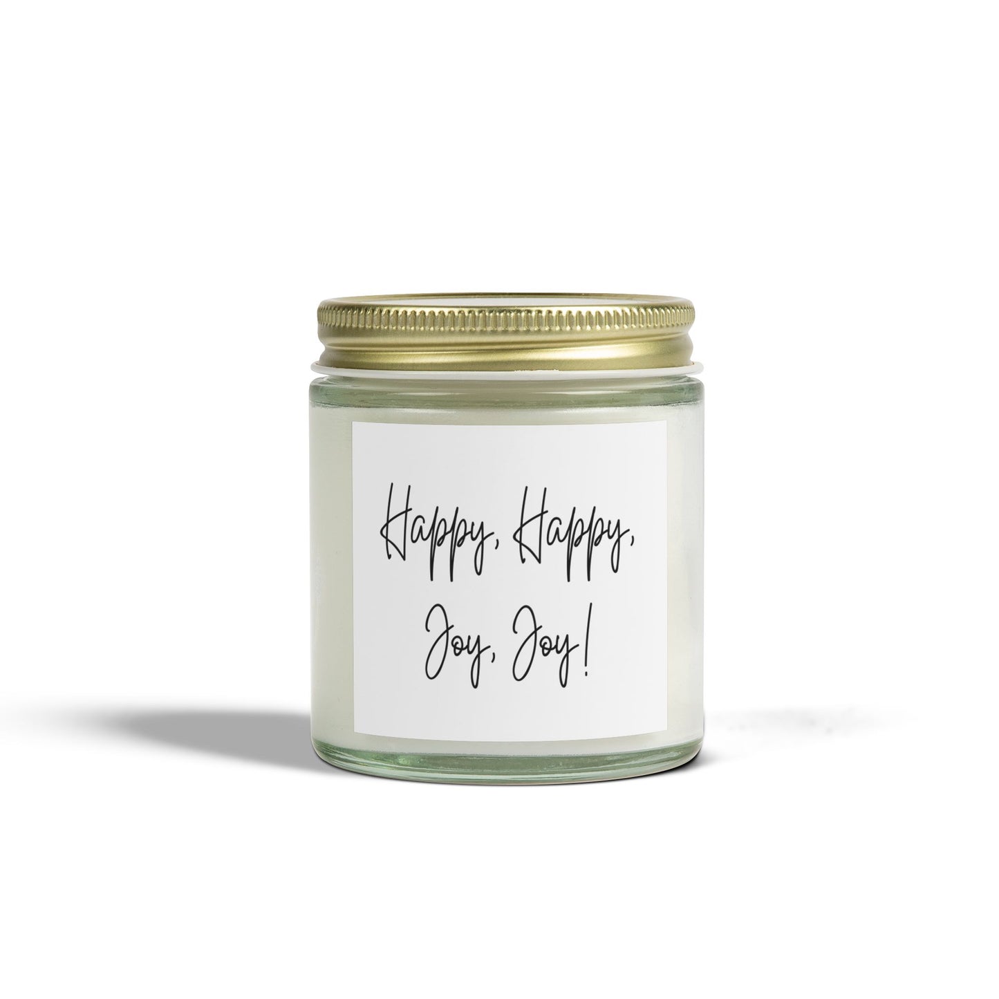 Scented Candles, Coconut Apricot Wax - Happy, Happy, Joy, Joy! | Relaxation, Home Decor, Gifts, Aromatherapy, Celebration Candles