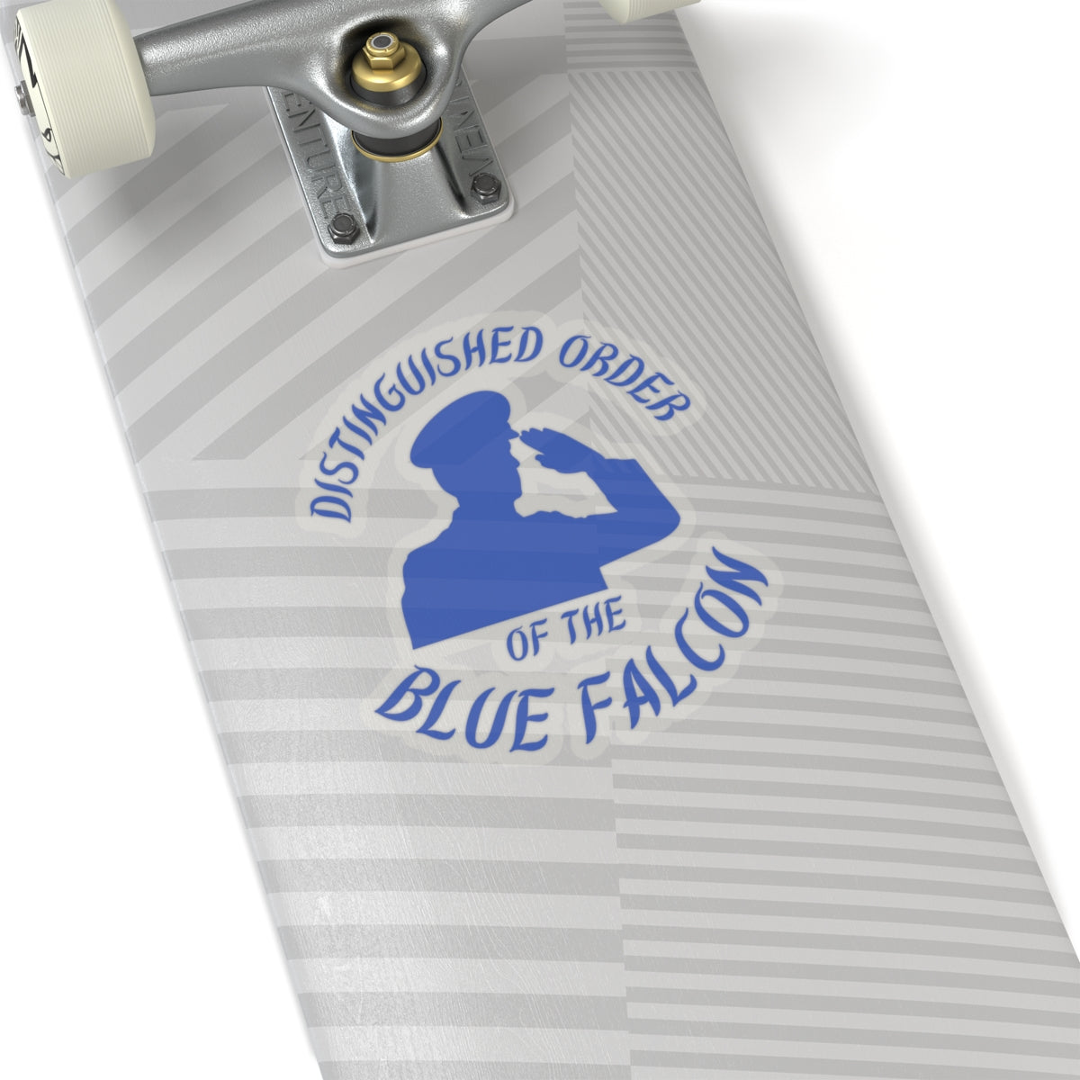 Distinguished Order of the Blue Falcon Sticker – Funny Military Gag Gift Decal